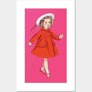 Vintage Doll Posters and Art